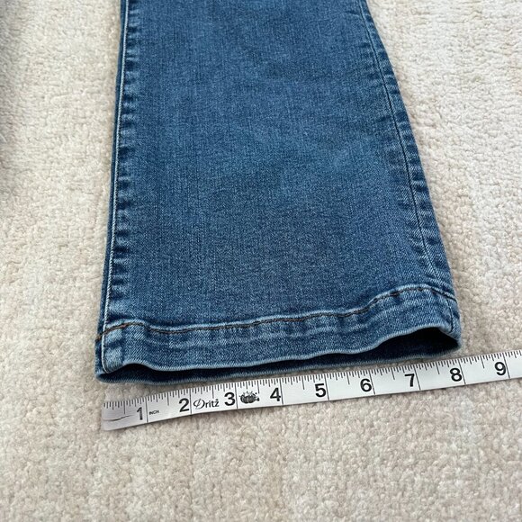 Madewell Mid Rise Kick Out Blue Jeans 30 - Picture 6 of 10